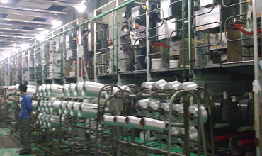 CHEMICAL FIBER AND YARN INDUSTRY, EXHAUST GAS TREATMENT RECYCLING SOLUTIONS